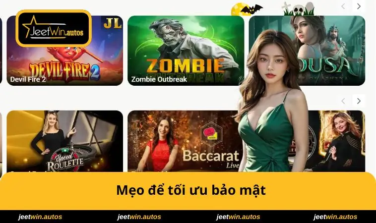 Đăng Nhập JEETWIN 3 Mẹo để tối ưu bảo mật