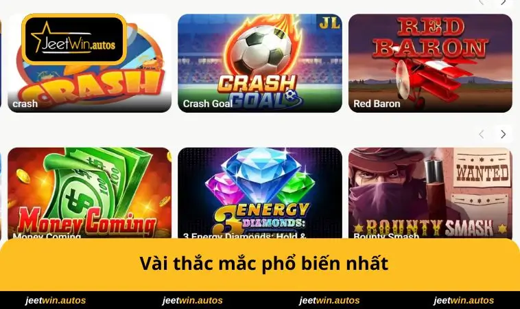 Rút Tiền JEETWIN 3 Vài thắc mắc phổ biến nhất